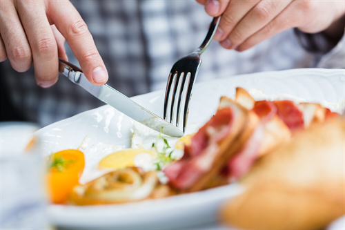 Breakfast plate